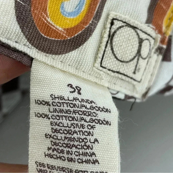 OP Mens Size 38 plaid brown bermuda shorts 2897 - Picture 6 of 9